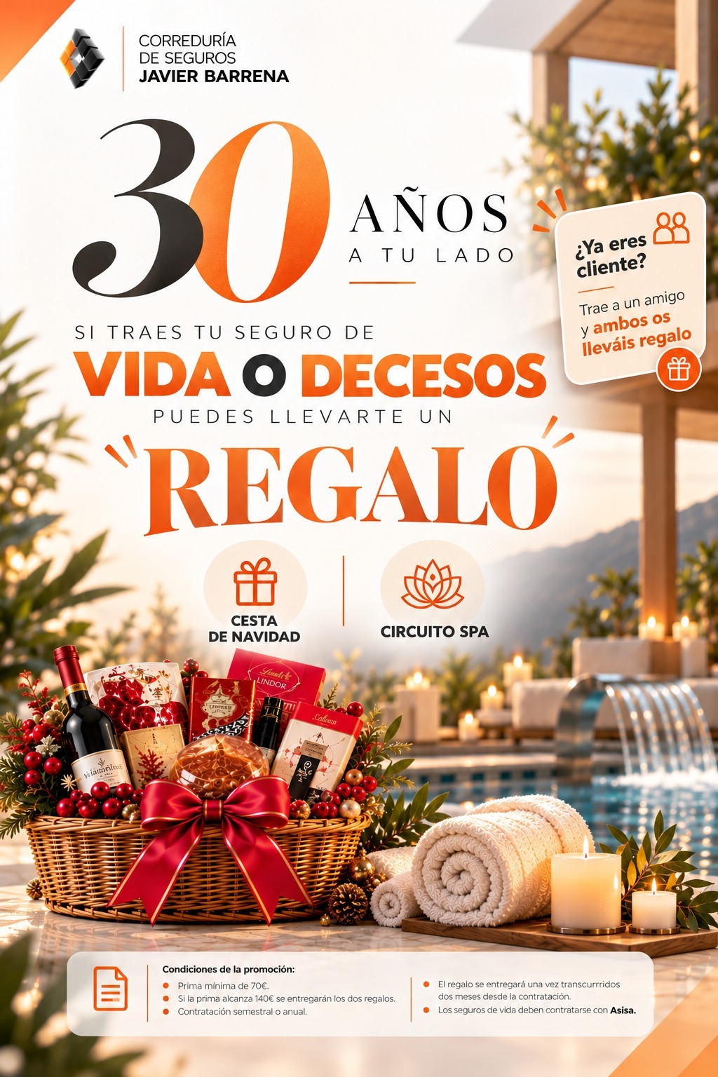 Cartel de la campaña 30 años